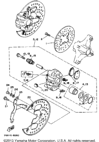 Front Brake - Caliper