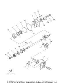 Middle Drive Gear