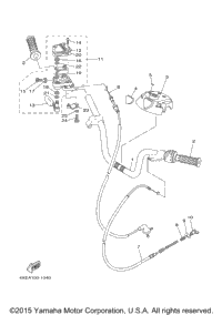 Steering Handle Cable