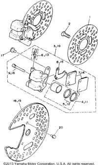 Front Brake Caliper