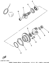 Middle Drive Gear
