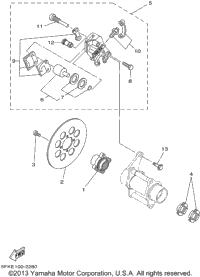 Rear Brake Caliper