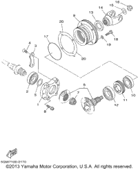Middle Drive Gear