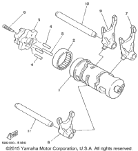 Shift Cam Fork