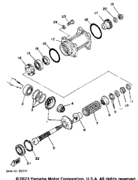 Middle Drive Gear