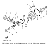 Middle Drive Gear