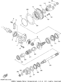 Middle Drive Gear