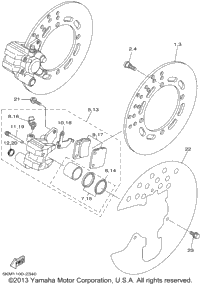 Front Brake Caliper
