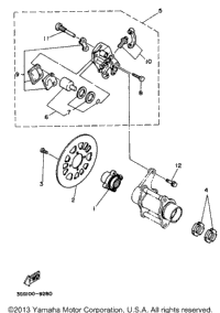 Rear Brake Caliper