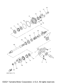 Middle Drive Gear