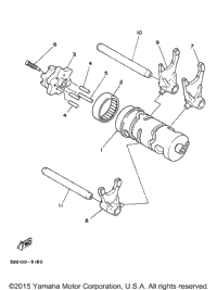 Shift Cam Fork