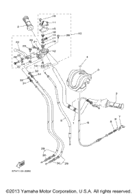 Steering Handle Cable