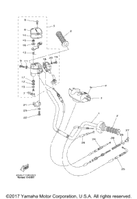 Steering Handle Cable