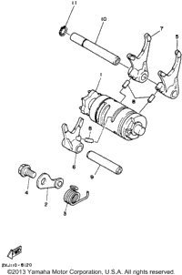 Shift Cam Shift Fork