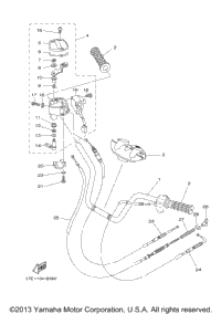 Steering Handle Cable