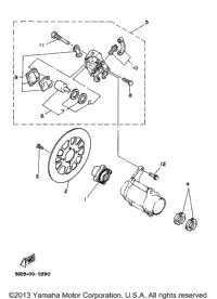 Rear Brake Caliper