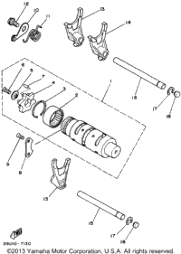 Shift Cam - Shift Fork