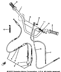 Handlebar - Cable Yt125j