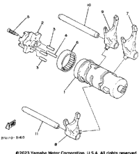 Shift Cam Fork