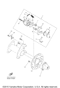 Rear Brake Caliper
