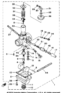Carburetor Yt125g - H
