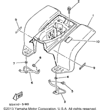 Rear Fender
