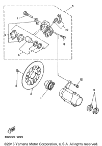 Rear Brake Caliper