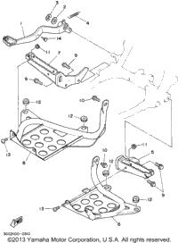 Stand. Footrest