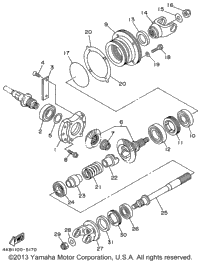 Middle Drive Gear