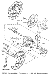 Front Brake Caliper
