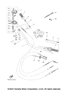 Steering Handle Cable