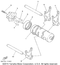 Shift Cam Fork