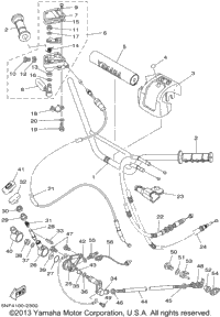 Steering Handle Cable