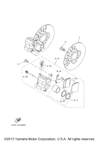 Front Brake Caliper
