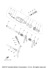 Shift Cam Fork