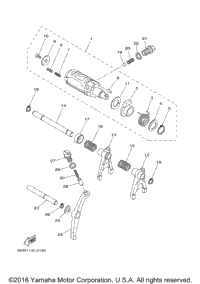 Shift Cam Fork