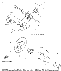 Rear Brake Caliper