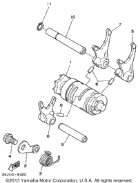 Shift Cam Fork