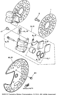 Front Brake Caliper