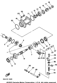 Middle Drive Gear