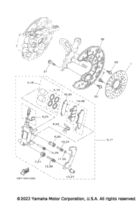 Front Brake Caliper