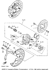Front Brake Caliper