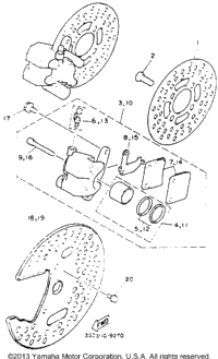 Front Brake Caliper