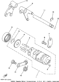 Shift Cam - Shift Fork
