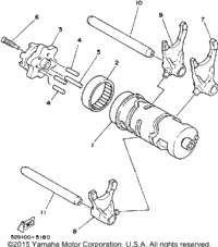 Shift Cam-Fork