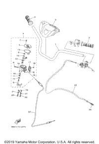 Steering Handle Cable