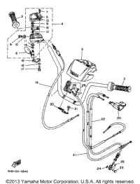 Steering Handle - Cable