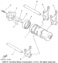 Shift Cam Fork