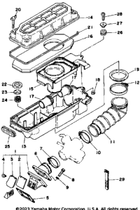 Intake Yt125g - H