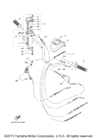 Steering Handle Cable